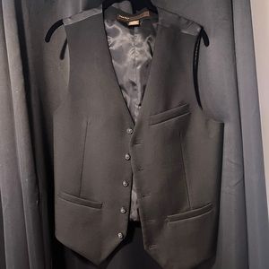 Perry Ellis black vest